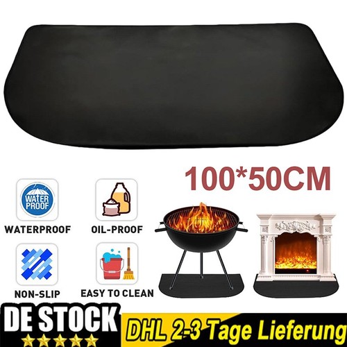 Feuerfester kaminteppich - feuerfester,
