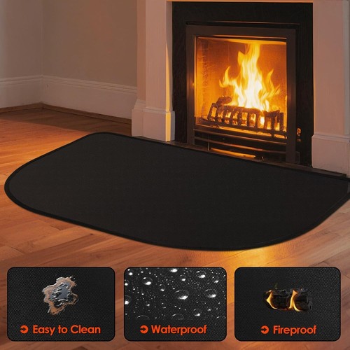 Feuerfeste kaminmatte - feuerfeste,