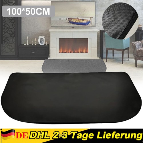 Feuerfeste kaminmatte 100x50cm - feuerfeste,