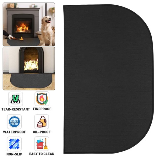Feuerfeste kaminmatte 100x50cm - feuerfeste,