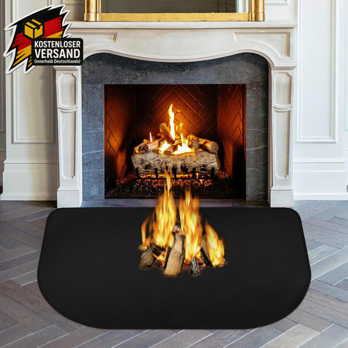 Feuerfeste kaminmatte - feuerfeste,