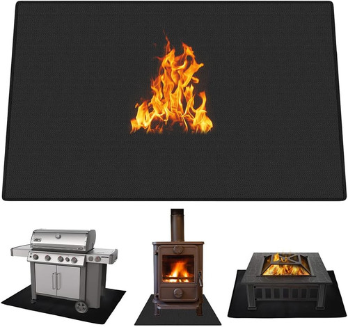 Feuerfeste kaminmatte - feuerfeste, *